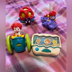 Vintage McDonald's Baby Toys